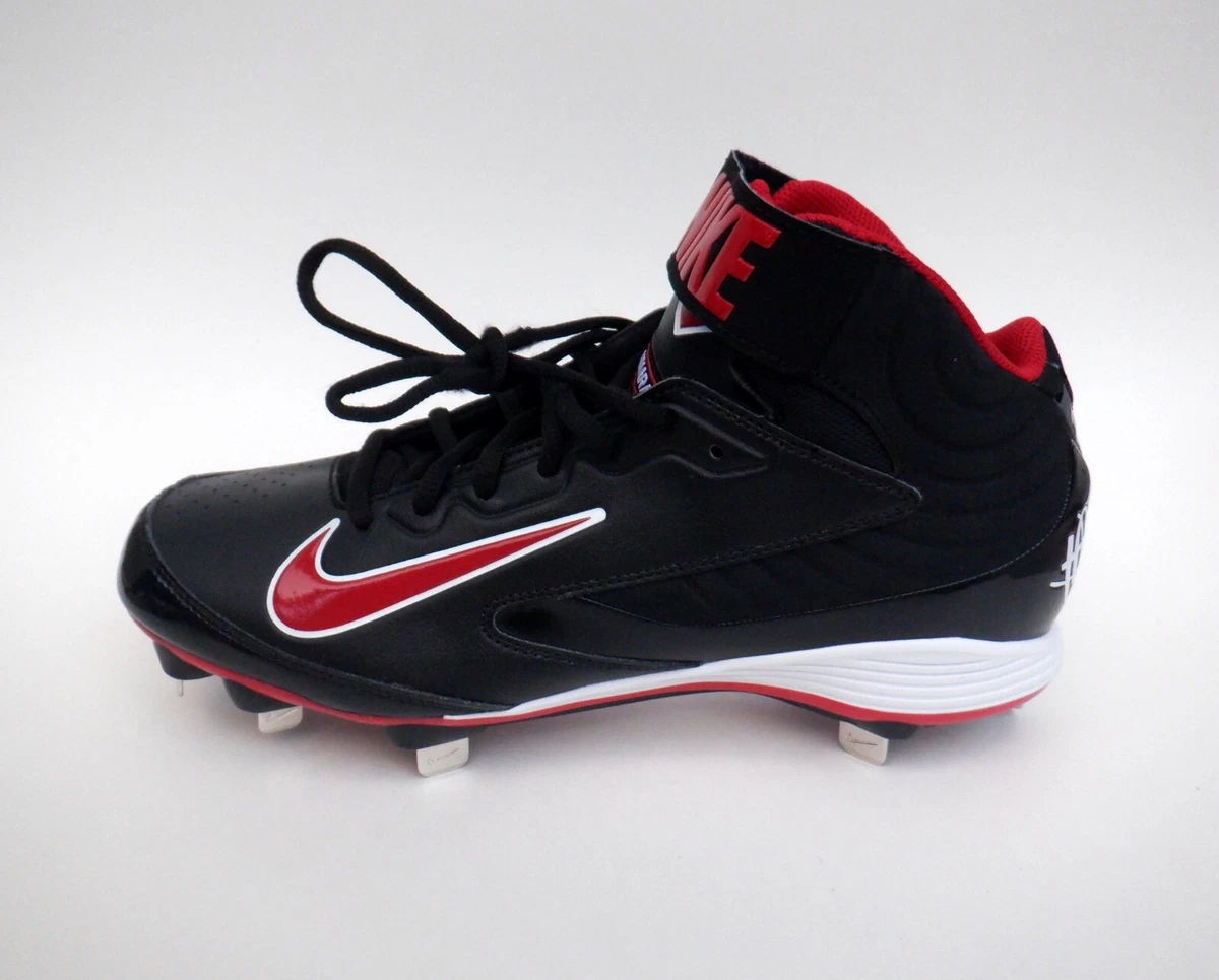 Nike youth huarache strike top mid molded baseball cleats