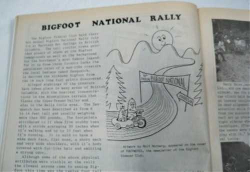 Vintage Hack'd Motorcycle Sidecar Magazine Back Issue - 1986 Bigfoot Rally USCA - Picture 6 of 11