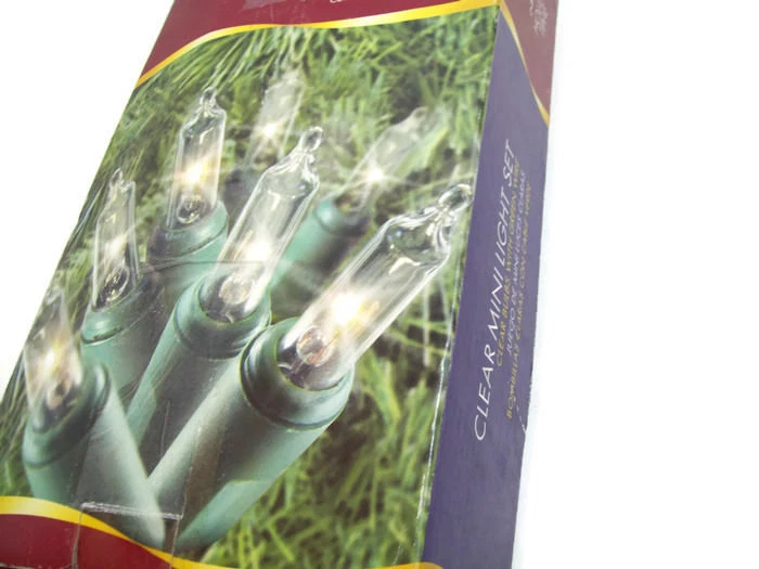 Holiday Time Traditional Indoor Outdoor Clear Bulbs 400 Mini String Lights New - Image 2 of 4