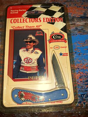 Vintage 1992 Case XX USA Collector s Edition Pocket Knife Richard Petty NASCAR  