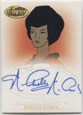 STAR TREK COMPLETE ANIMATED ADVENTURES AUTOGRAPH TRADING CARDS - Multi Listing