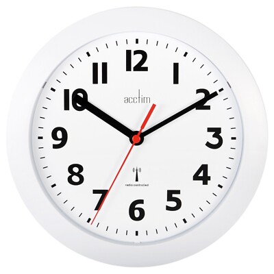 Acctim Parona Wanduhr funkgesteuert 23 cm