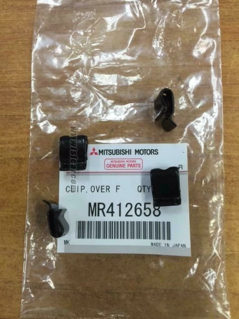 MITSUBISHI LANCER EVOLUTION EVO 5 CP9A CLIP OVERFENDER SET OF 4PCS 