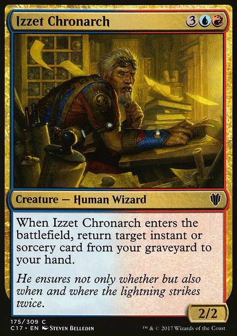 Magic the Gathering MTG Izzet Chronarch (175) Commander 2017   LP