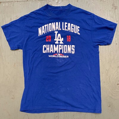 Los Angeles Dodgers MLB National League Champs T-shirt Baseball