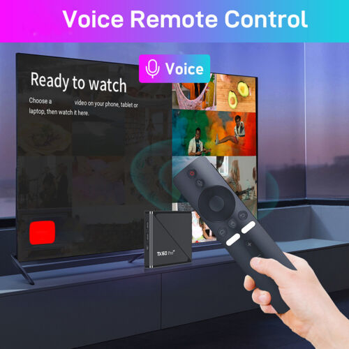 Android 16 Smart TV Box Allwinner H313 Quad Core 2.4G i 5G Dual WiFi6 14K 16G 256G - Zdjęcie 2 z 23