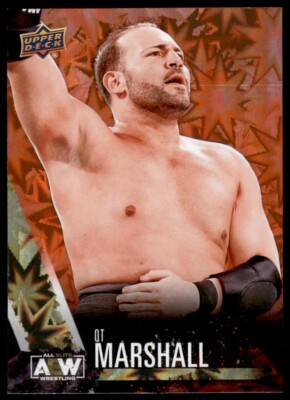 2021 Upper Deck AEW Dynamite Parallel #10 QT Marshall