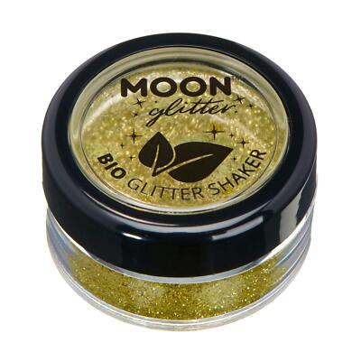 Biologisch abbaubare Öko Glitzer Shaker von Moon Glitter - Gold - Kosmetik Bio Festival