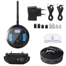 Wireless Electric Dog Fence Pet Containment System Shock Collar For ALL Dogs