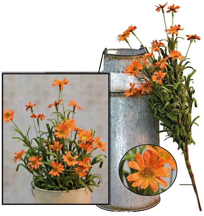 Decoración Floral de Metal de Lavanda