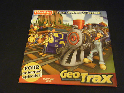 Fisher-Price Team GeoTrax-All Aboard - 4 Animated Episodes (DVD