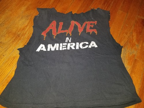 IRON MAIDEN PURGATORY ALIVE IN AMERICA VINTAGE 80ER HEAVY METAL KONZERT SHIRT MED - Bild 7 von 8