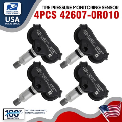 4PCs 42607-0R010 New 315MHz TPMS Tire Pressure Sensor For Toyota Highlander Rav4