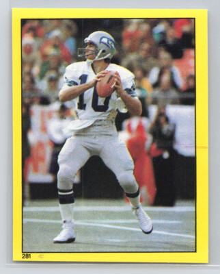 1982 Topps Football Stickers - You Pick Card - #1 - #288 - FREE SHIPPING