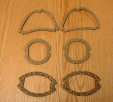 1957 CHEVY LENS GASKETS PARKING TAIL and BACK UP set of 6 ** USA MADE **
