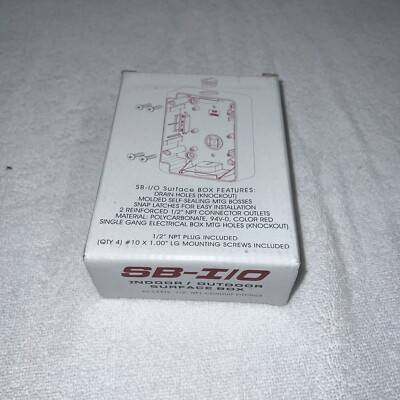Honeywell SB-I/O Surface Mount Back Box - IMS Supply - Foto 9