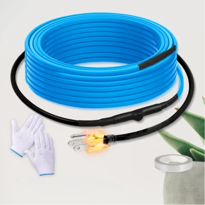 MAXKOSKO 6 FT Heat Tape for Water Pipes -40°F Pipe Heat Tape With Thermostat