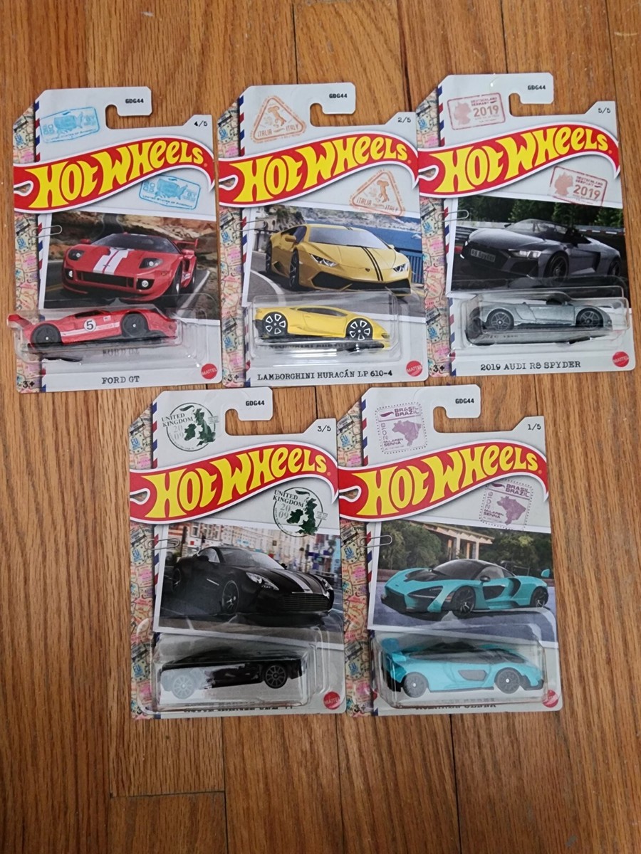 Hot Wheels EURO STYLE 5台セット 2022 Hot Wheels Euro Trip Set Lot Of 5 Cars GDG44 Ford McLaren