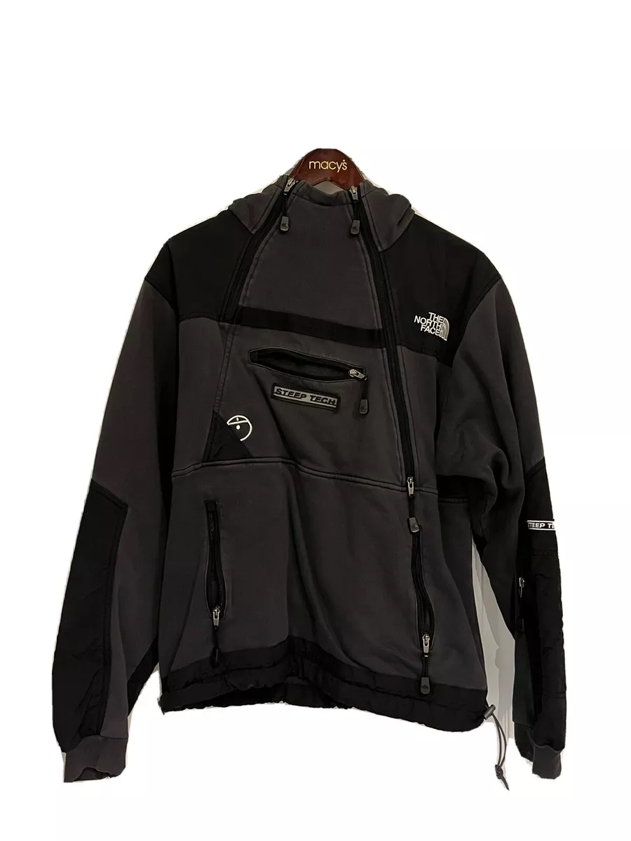 The North Face Steep Tech Sweatshirt Hoodie Size L Black Vintage