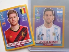 Panini FIFA World Cup 2022 Qatar GOLD ONLINE Sticker FWC Group A Pick Choose Set