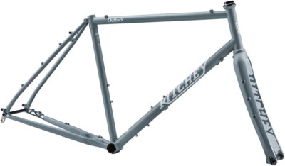 Ritchey Outback Frameset - 700c/650b, Steel, Granite and Snow, X-Large