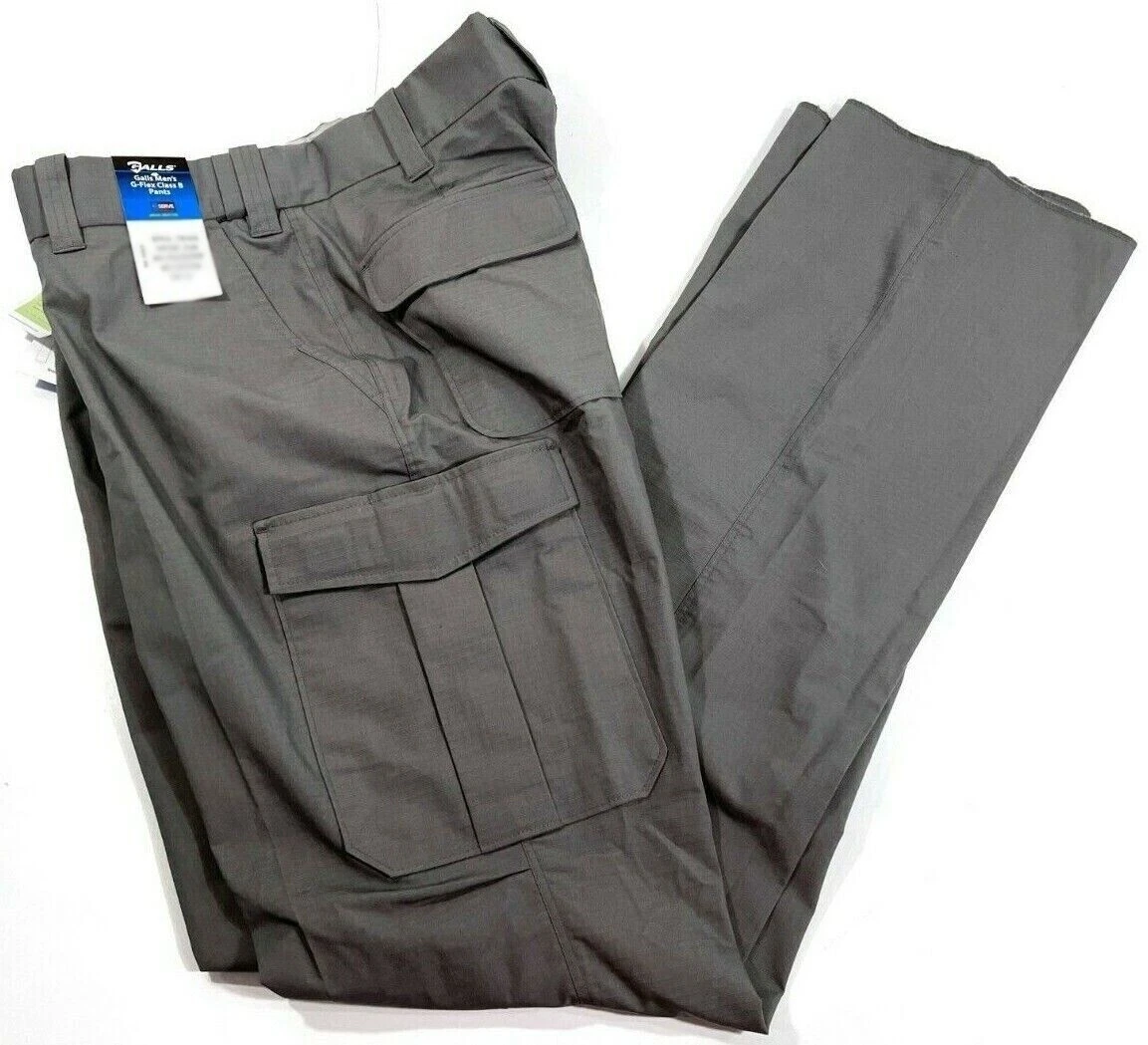NWT GALLS MENS 50x36 G-FLEX CLASS B CARGO PANTS TR1633 GUNMETAL GREY 50x36 NOHEM