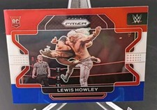 2022 Panini Prizm WWE - Red White & Blue Prizm #36 Lewis Howley (RC) CH