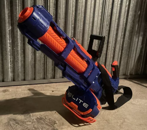 Nerf E2865 Elite Titan CS-50 50-Dart Toy Blaster - Working/Tested! Discontinued