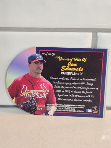 2001 Fleer Baseball Ultra, Greats of the Game, Triple Crown, Platinum You Pick! - Picture 135 of 257