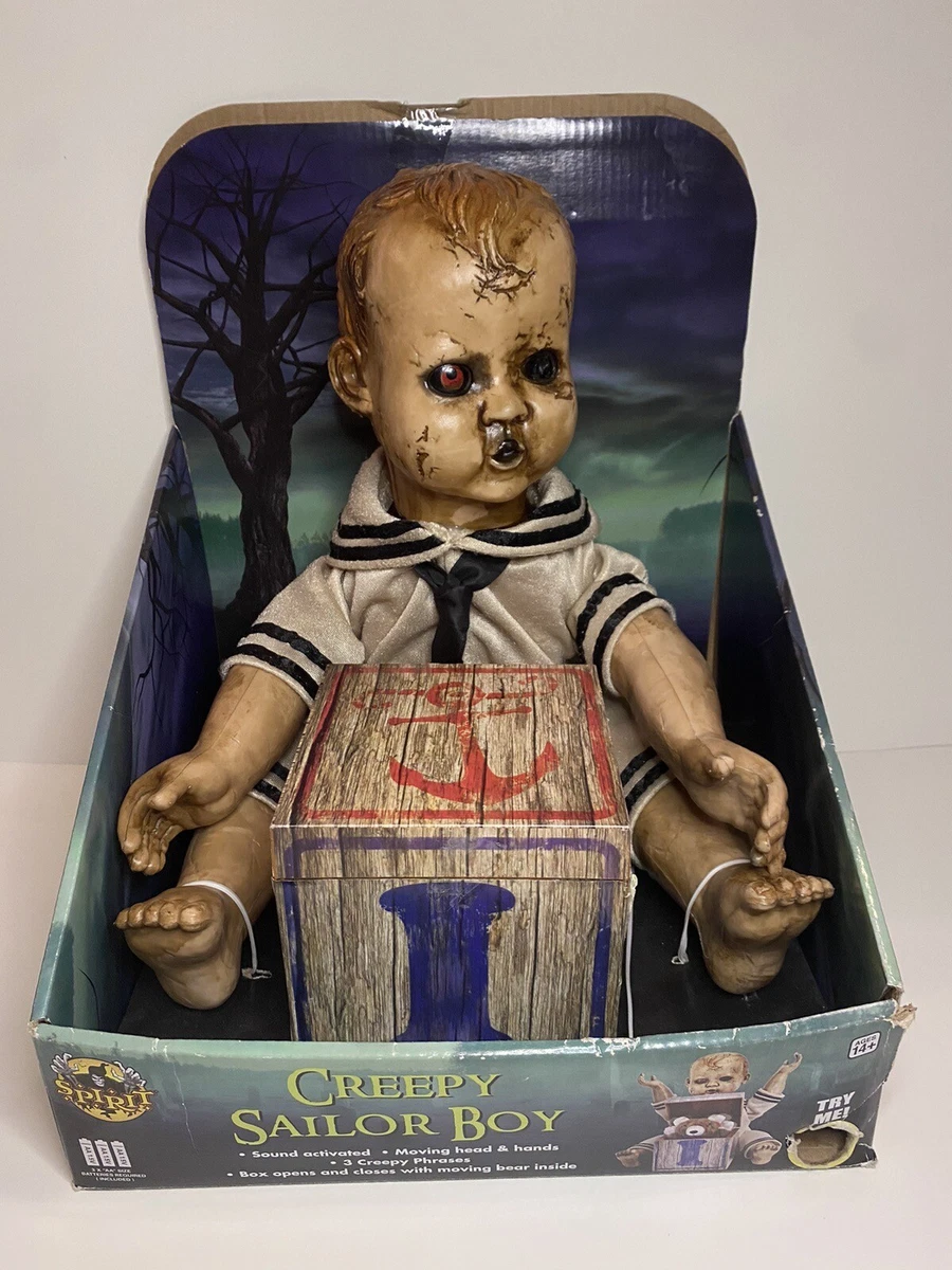 Creepy sales sailor doll