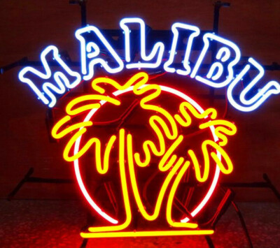 Desung Brand New 24x20 Malibu Rum Drinks Neon Sign Various sizes Beer Bar Pub Man Cave Business Glass Neon Lamp Light DB239 Desung Brand New 24x20 Malibu Rum Drinks Neon Sign Various sizes Beer Bar Pub Man Cave Business Glass Neon Lamp Light DB239