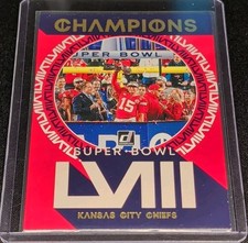 2024 Panini Donruss #750 Super Bowl LVIII Champions Chiefs Mahomes NM-MINT