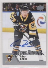 2020-21 Upper Deck AHL Star Rookies Auto Cam Lee #177 Auto 05iv