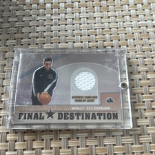 Topps 2002-03 Chrome Wally Szczerbiak Final Destination Relics Timberwolves NBA