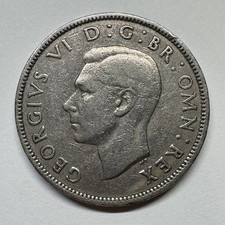 1948 UK 2 Shillings - Coin #D-020