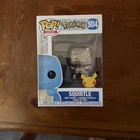 Funko Pop Games Pokemon Squirtle #504 Silver Metallic 25th Anniversary