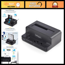 M.2 NVMe to SATA Duplicator Dock - 27GB/min Transfer Speed, USB 10Gbps, 2.5/3.5i