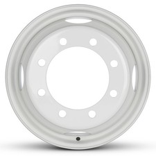 Genuine Oem Wheel For 1999-2025 Ford F-650 19 Inch Powder-coated White Steel Rim