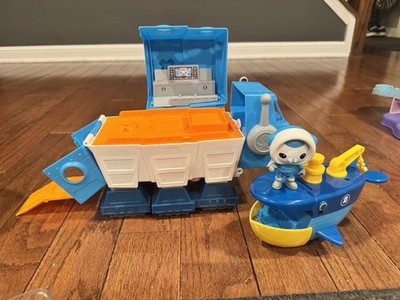 Fisher Price Octonauts GUP-I Polar Vehicle GUP-C Captain Barnacles Rare Lot