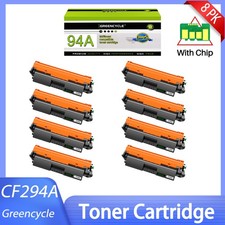 8x CF294A 94A Black Toner Cartridge For HP LaserJet Pro M118dw MFP M148fdw