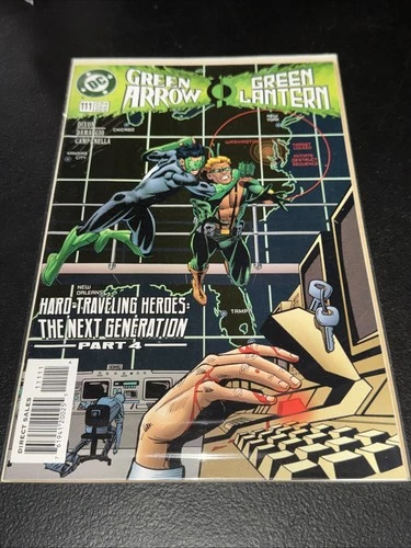 DC Comics Green Arrow Green Lantern 111 August 1996 Comic Book Chuck Dixon VTG