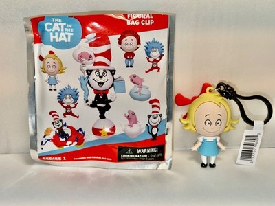 2026 Monogram The Cat In The Hat Sally Walden 3D Foam Bag Clip Keychain