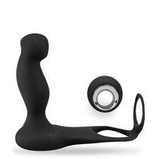 Sextoy prostate avec anneau ring télécommande sans fil - jouet sexuel vibro stim