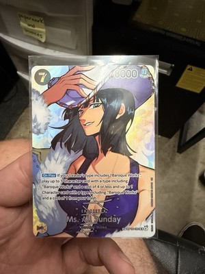 Bandai One Piece Ms. All Sunday OP14-084 SP Alt Art Holo English 8000