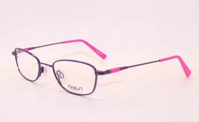 NEW FLEXON KIDS STELLAR 513 PURPLE PINK AUTHENTIC DESIGNER EYEGLASSES 44-18