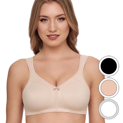 Susa Topsy Plus BH ohne Bügel 9756, weiss, schwarz, cappuccino, alle Größen NEU!