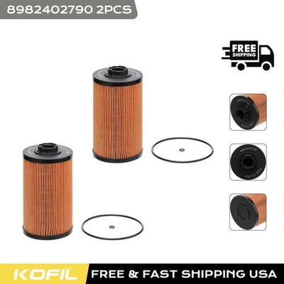 2PACK New Fits For ISUZU Fuel Filter Element Kit Part Number 8982402790