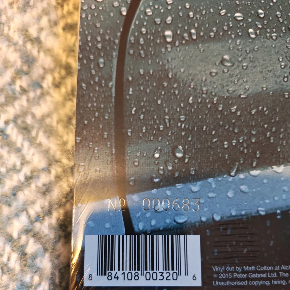 Peter Gabriel 1 (car) 2xLP 45 RPM Half Speed Master Low Numbered ltd edition - Image 3 of 3