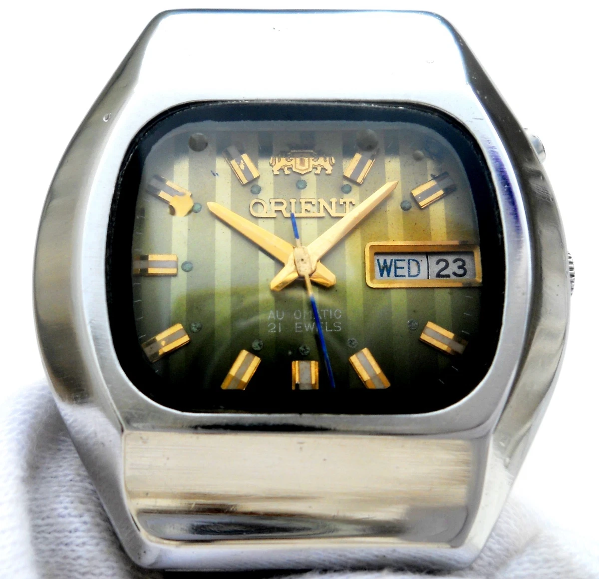 Orient Rectangle Wristwatches for sale - eBay