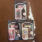 Star Wars Vintage Collection Mandalorian Carbonized Wave 2 Set Of 3 Figures 3.75
